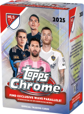 2025 Topps Chrome MLS Blaster Box