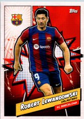 2023-24 Topps FC Barcelona Heroes BARH-7 Robert Lewandowski