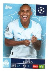 2025-26 Topps Champions League  Olympique de Marseille 350 Igor Paixão