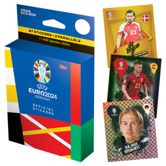 Topps EURO 2024 série samolepek je tu!