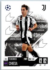 fotbalová kartička 2024-25 Topps Match Attax UEFA Club Competitions 330 Federico Chiesa (Juventus)