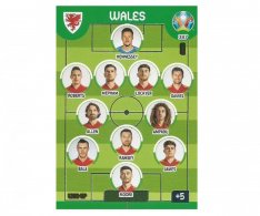 Panini Adrenalyn XL UEFA EURO 2020 Line Up 387 Wales