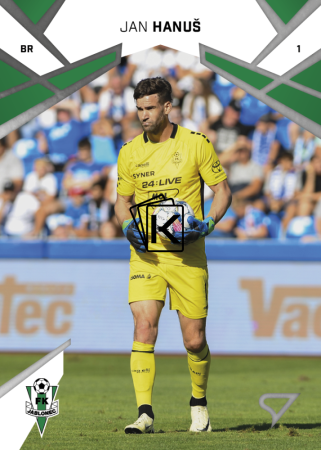Fotbalová kartička 2024-25 SportZoo Chance Liga Serie 1 FK Jablonec Jan Hanuš 121