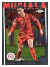 fotbalová kartička 2024-25 Topps Chrome UCC 42 Jamal Musiala, FC Bayern München