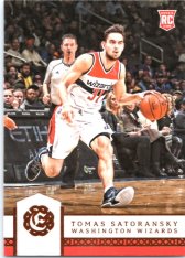 2016-17 Panini Excalibur 178 Tomáš Satoranský Washington Wizards RC