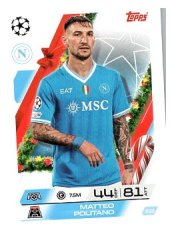 fotbalová kartička 2025-26 Topps Match Attax UCC Winter Collection SSC Napoli 252 Matteo Politano