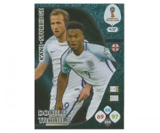 Fotbalová kartička Panini Adrenalynl XL World Cup Russia 2018 Double Trouble 437 Sturridge – Kane