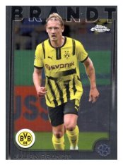 fotbalová kartička 2024-25 Topps Chrome UCC 90 Julian Brandt, Borussia Dortmund