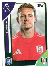fotbalová kartička 2025-26 Topps  Premier League 146 Bernd Leno (Fulham)