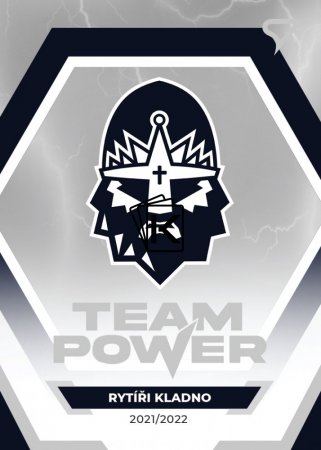 hokejová kartička 2021-22 SportZoo Tipsport Extraliga Team Power TP-44 Týmové Logo Rytíři Kladno