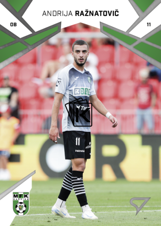 Fotbalová kartička 2024-25 SportZoo Chance Liga Serie 1 MFK Karviná Andrija Ražnatovič 160