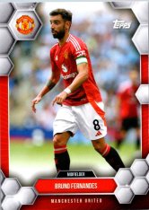 fotbalová kartička 2024-25 Topps Manchester United Fan Set 14 Bruno Fernandes