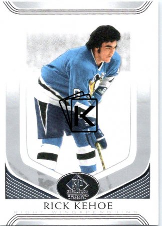 Hokejová karta 2020-21 Upper Deck SP Legends Signature Edition 57 Rick Kehoe - Pittsburgh Penguins