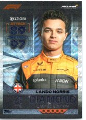 2022 Topps Formule 1 Turbo Attax F1  Limited Edition LE-1D Lando Norris (McLaren)