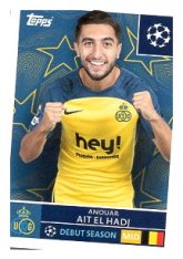 2025-26 Topps Champions League  Union SG 460 Anouar Ait El Hadj