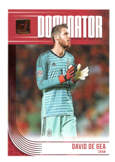 2018-19 Panini Donruss Soccer Dominator D-14 David de Gea - Spain