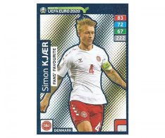 Fotbalová kartička Panini Adrenalyn XL Road to EURO 2020 -  Fans Favourite - Simon Kjaer - 240