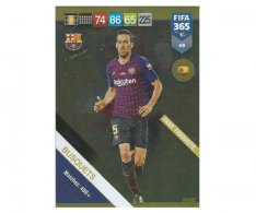 Fotbalová kartička Panini FIFA 365 – 2019 Fans 48 Sergio Busquets FC Barcelona
