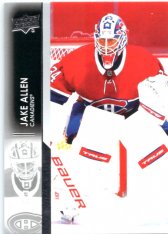 hokejová karta 2021-22 UD Series One 94 Jake Allen - Montreal Canadiens