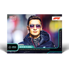 kartička 2022 Topps Now P06 George Russell Mercedes AMG  Pre Season