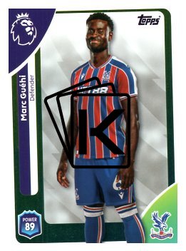 fotbalová kartička 2025-26 Topps  Premier League 114 Marc Guéhi (Crystal Palace)