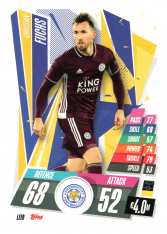 fotbalová kartička Topps Match Attax Champions League 2020-21 LEI9 Christian Fuchs Leicester City
