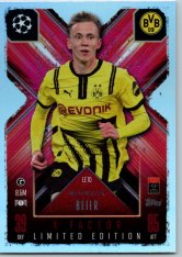 Fotbalová kartička 2024-25 Topps Match Attax EXTRA UEFA Club Competitions Limited Edition Maximilian Beier (Borussia Dortmund)