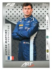 2025 Topps Turbo Attax F1 ART Grand Prix F2 Podium Perfections HP 208 Victor Martins