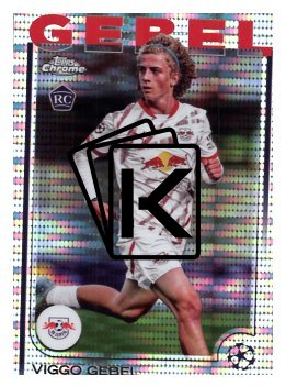 fotbalová kartička 2024-25 Topps Chrome parallel 40 - Viggo Gebel