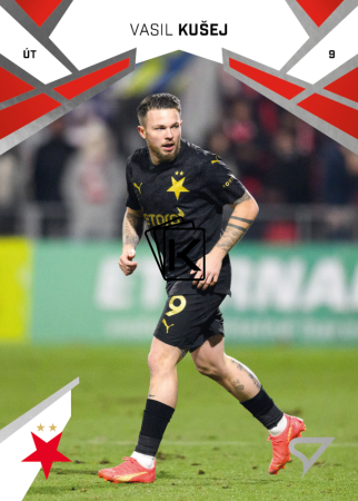 Fotbalová kartička 2024-25 SportZoo Chance Liga Serie 2 SK Slavia Praha 220 VASIL KUŠEJ