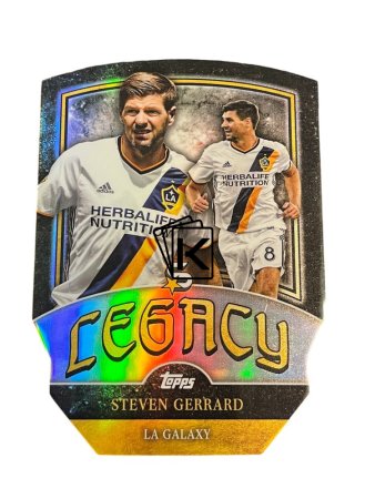 2024 Topps Superstars MLS Legacy Steven Gerrard LA Galaxy