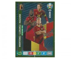Panini Adrenalyn XL UEFA EURO 2020 Multiple Attacking Trio 445 Mertens Lukaku Hazard Belgium