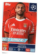 2025-26 Topps Champions League SL Benfica 562 Vangelis Pavlidis