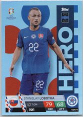 fotbalová karta Topps Match Attax EURO 2024 SVK9 Stanislav Lobotka (Slovakia)  -  Hero