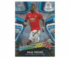 Fotbalová kartička Topps Chrome 2017-18 Champions League Future Stars FS-PP Paul Pogba – Manchester United