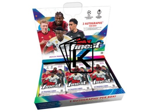 2023-24 Topps UEFA Club Competitions Finest Hobby Box