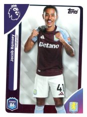 fotbalová kartička 2025-26 Topps  Premier League 29  Jacob Ramsey (Aston Villa)