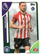 fotbalová kartička 2025-26 Topps  Premier League 351 Alan Browne (Sunderland)  -  Rookie