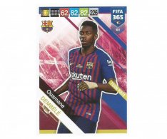 Fotbalová kartička Panini FIFA 365 – 2019 Team Mate 61 Ousmane Dembele FC Barcelona