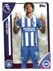 fotbalová kartička 2025-26 Topps  Premier League 87 João Pedro (Brighton & Hove Albion)