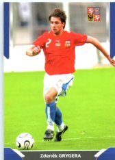 fotbalová kartička 2022 Pro Arena Repre v srdcích Blue Series 3 Zdeněk Grygera