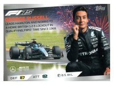 2025 Topps Turbo Attax F1 Mercedes AMG Epic Moments  105 George Russell
