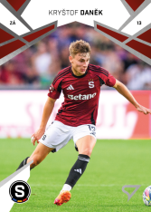 Fotbalová kartička 2024-25 SportZoo Chance Liga Serie 2 AC Sparta Praha 200 KRYŠTOF DANĚK