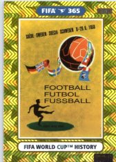 fotbalová karta Panini Adrenalyn XL FIFA 365 2021 FIFA World Cup History 375 Sweden 1958