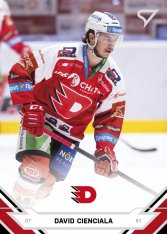 hokejová kartička 2021-22 SportZoo Tipsport Extraliga 101 David Cienciala HC Dynamo Pardubice