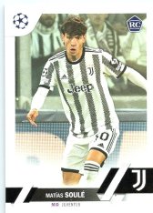 Fotbalová kartička 2022-23 Topps UEFA Club Competitions 147 Matías Soulé - Juventus RC