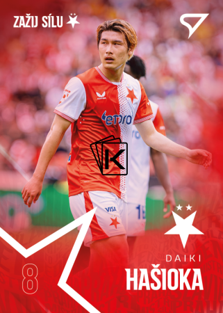 2025-26 SportZoo SK Slavia Praha 6 Daiki Hašioka