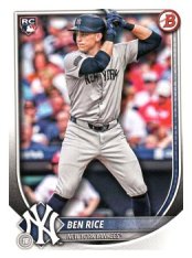 Baseballová karta 2025 Bowman 85 Ben Rice, New York Yankees RC