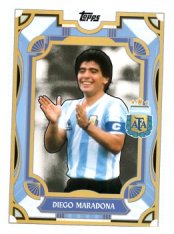 fotbalová kartička 2024-25 Topps Argentina Argentine Tango 35 Diego Maradona