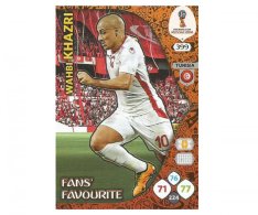 Fotbalová kartička Panini Adrenalynl XL World Cup Russia 2018 Fans Favourite 399 Wahbi Khazri